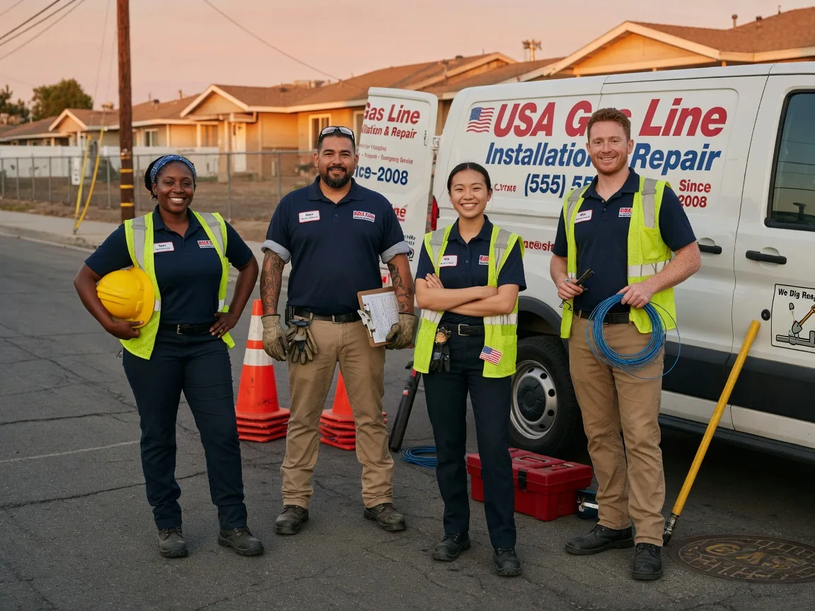 Gas Line Installation company in Pursglove, WV